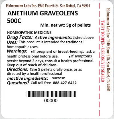 Anethum Graveolens 500C 5g.jpg Anethum Graveolens 500C 5g - Anethum Graveolens 500C 5g